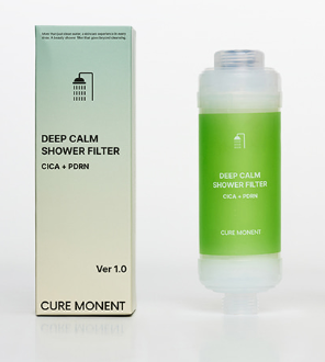 BN260329-Y14-CURE MONENT-Glow Boost Shower Filter - CICA + PDRN-花灑濾芯-CICA+PDRN-一支-(EXP-2028-09-19)