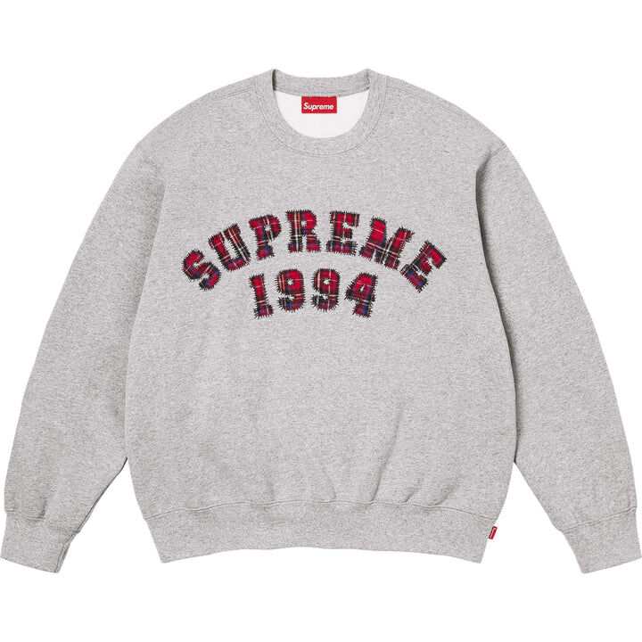 【Supreme】0328 WEEK 5 發售Plaid Arc Crewneck