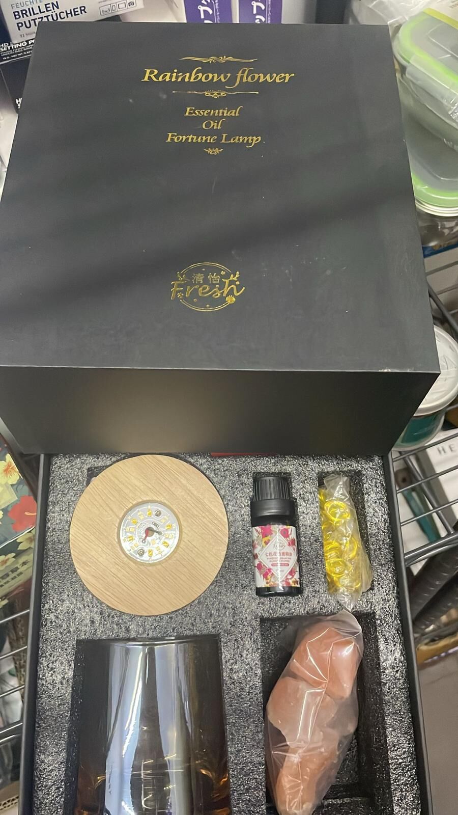 現貨 清怡七色精油萬能招財燈（#919中頂）