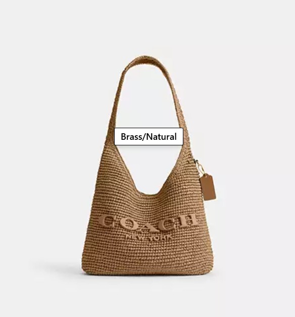 RU54 CO 原米色草料單肩包Brooklyn Shoulder Bag 28