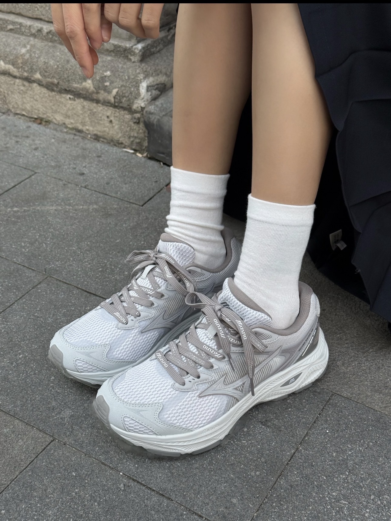 預訂| Mizuno Racer V2 鴿灰色 D1GH250614