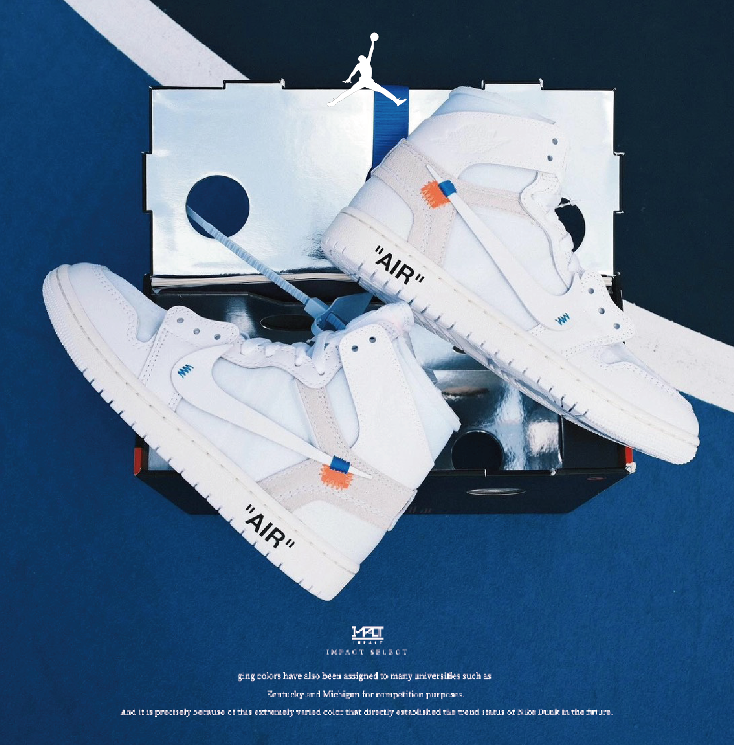 V.V.A. X AJ1 Alaska Off-White復刻 解構 純白款 阿拉斯加 AA3834-100