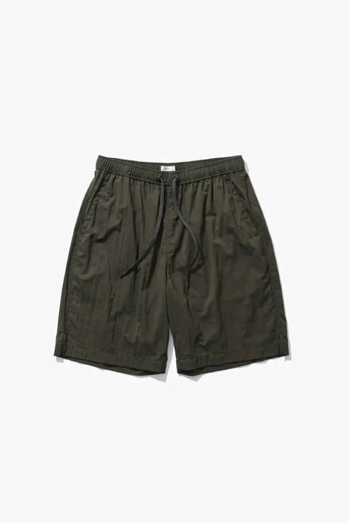 ATON MAT AIRLY NYLON WIDE SHORTS (2COL)