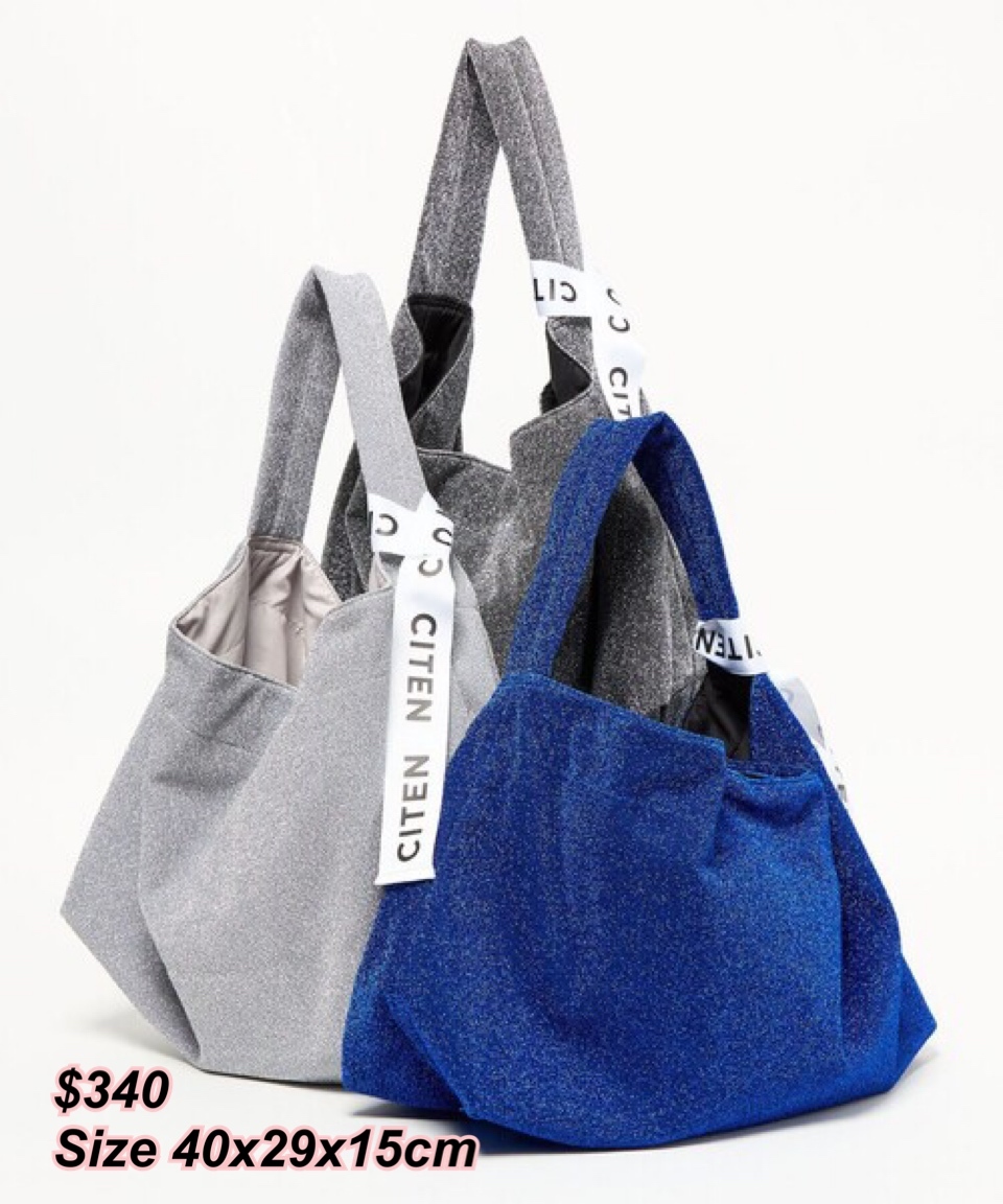 260330 Citen 閃閃Hobo Bag /3 色
