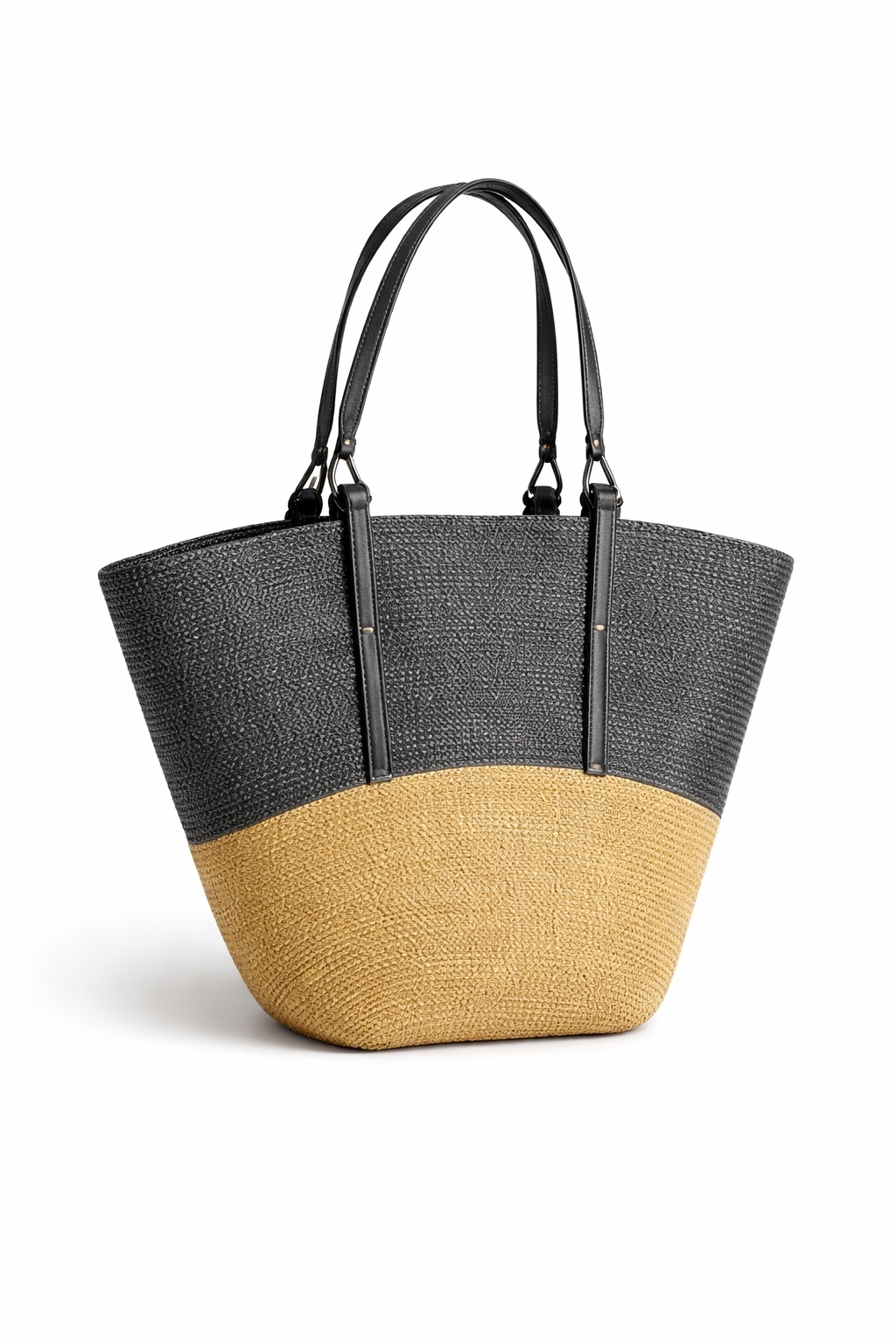 Purotatto 雙色草編包