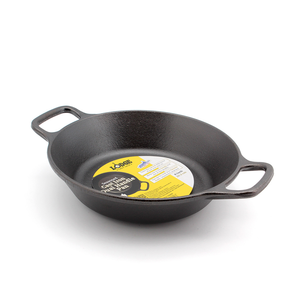 美國 LODGE D8in 鑄鐵雙耳鍋 -F-L5RPL3