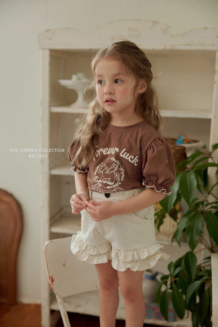 正韓夏MELIKEY 兩色飛馬澎澎袖上衣