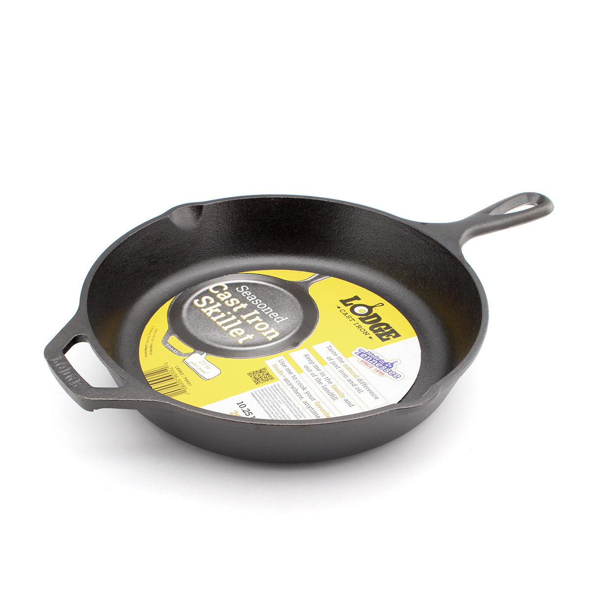 美國LODGE D10.25吋鑄鐵單柄煎鍋  -F-L8SK3