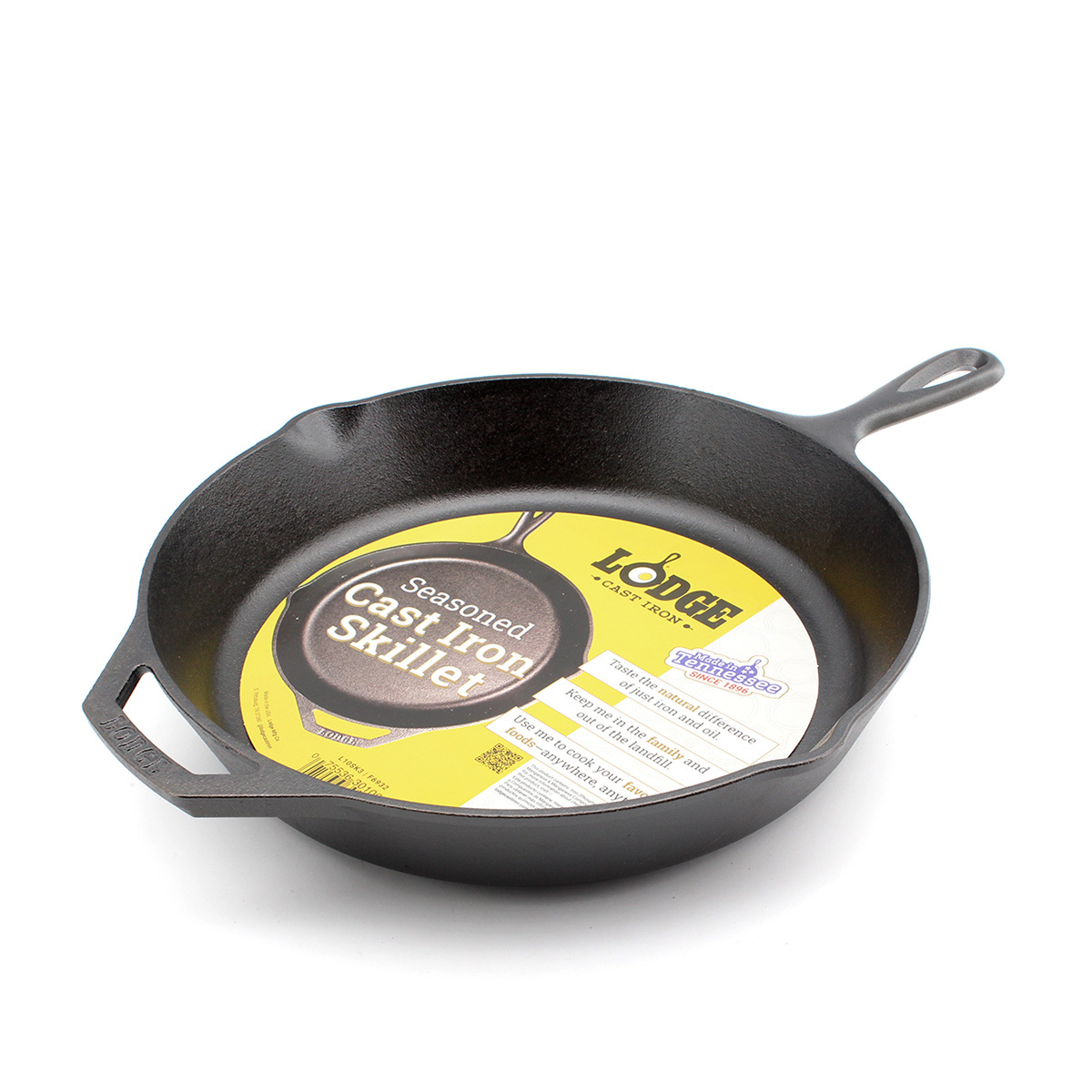 美國 LODGE D12in 鑄鐵單柄煎鍋 -F-L10SK3