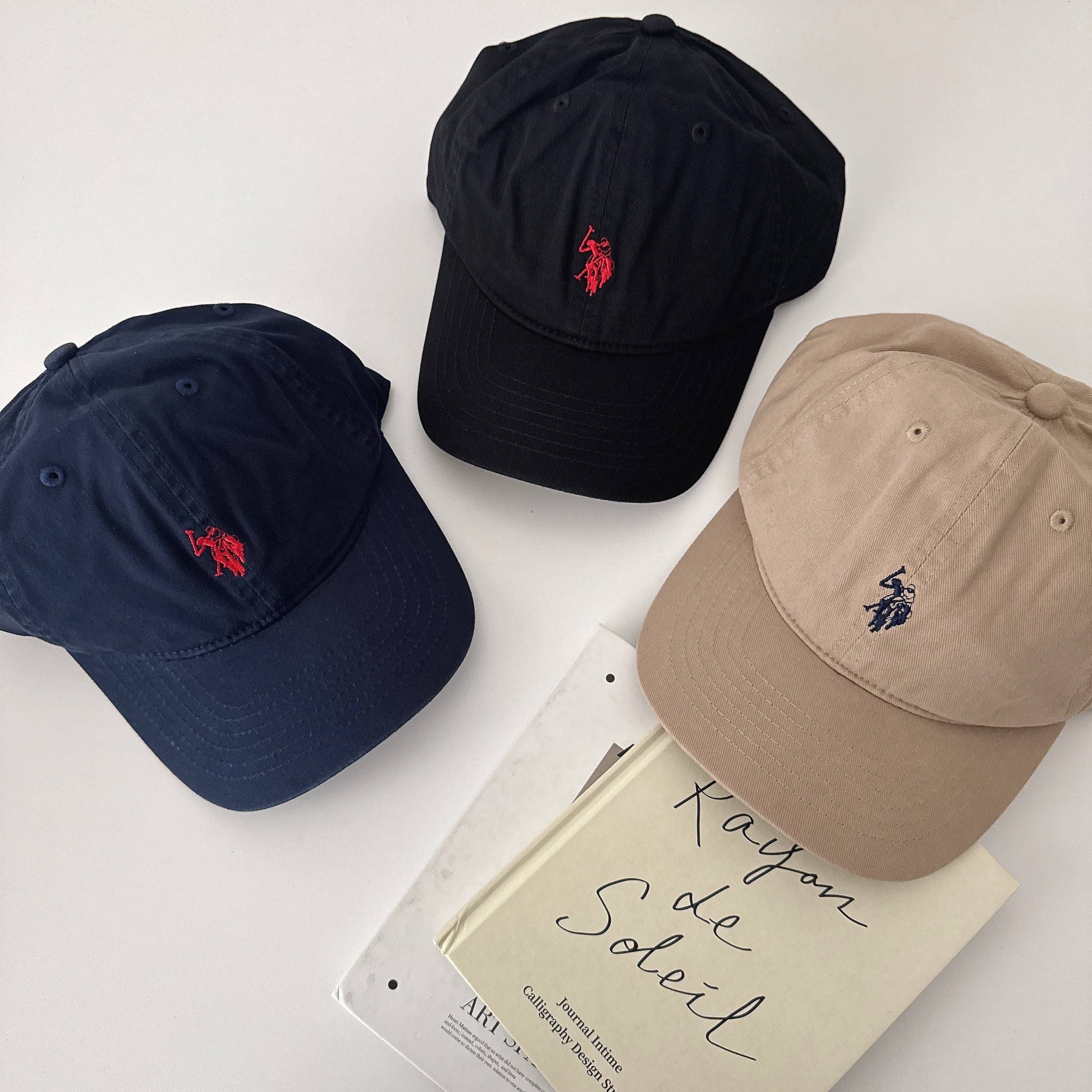 （現貨）U.S. POLO 刺繡logo 老帽 MP24-CA