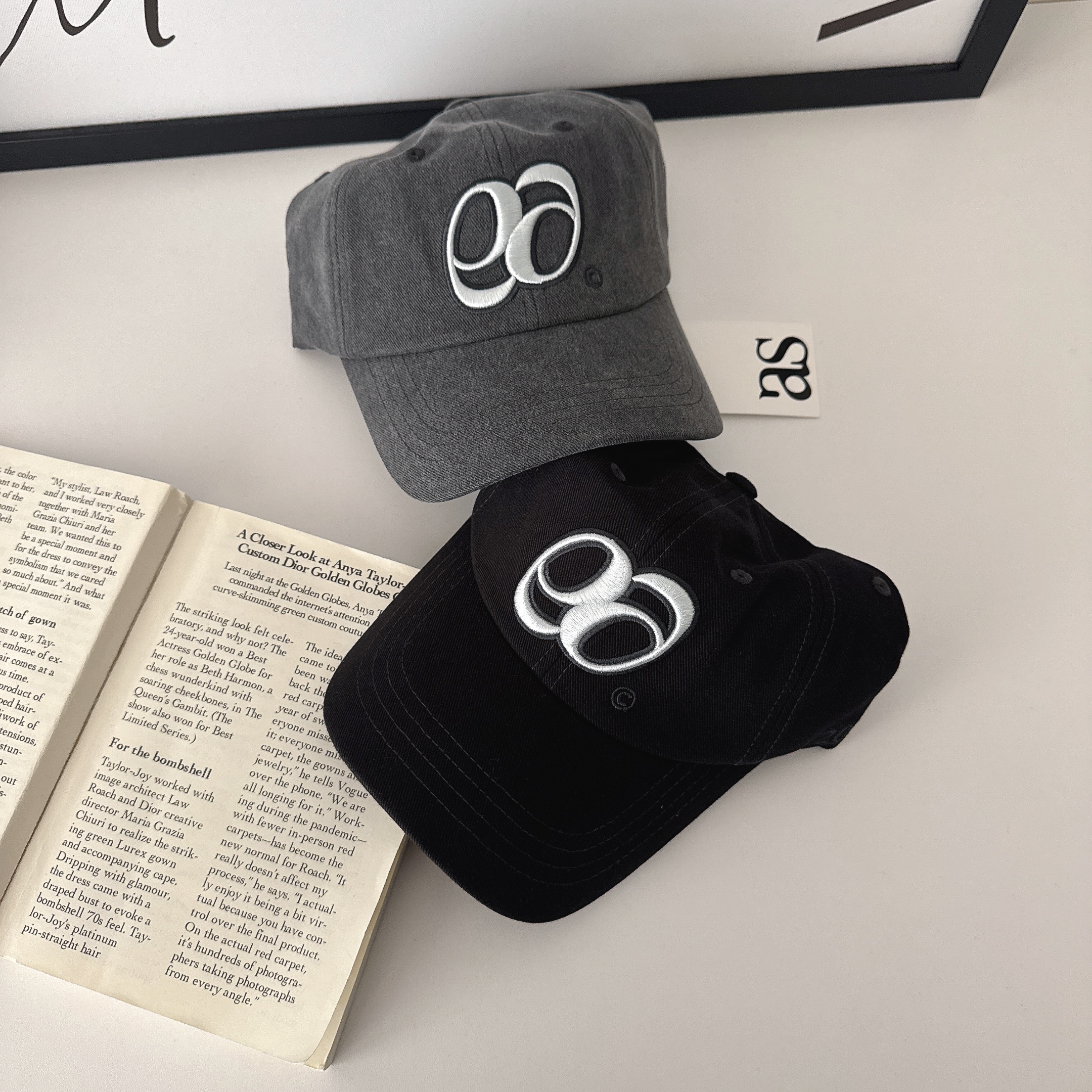 （現貨）韓牌 ASON 99 SYMBOL 刺繡logo 老帽  P0000BNO