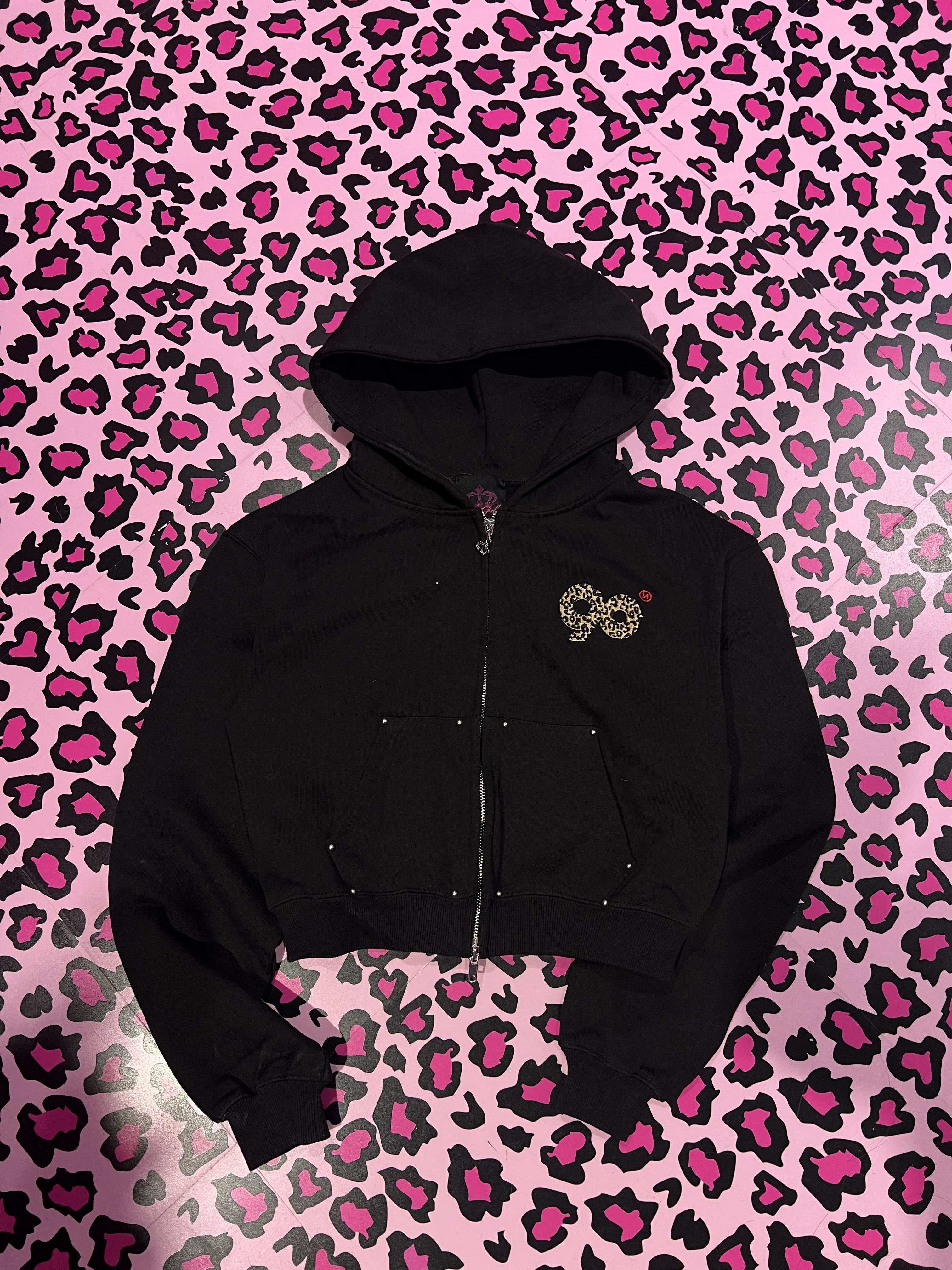 90 Logo Zip Hoodie