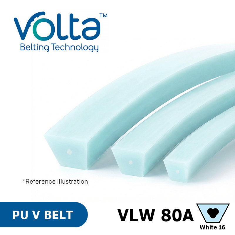 Volta PU 三角帶 - VLW 80A 白色16