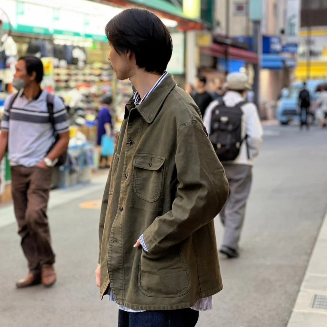 PORTER CLASSIC MOLESKIN COVERALL JACKET - PRE ORDER ITEM (預訂中)