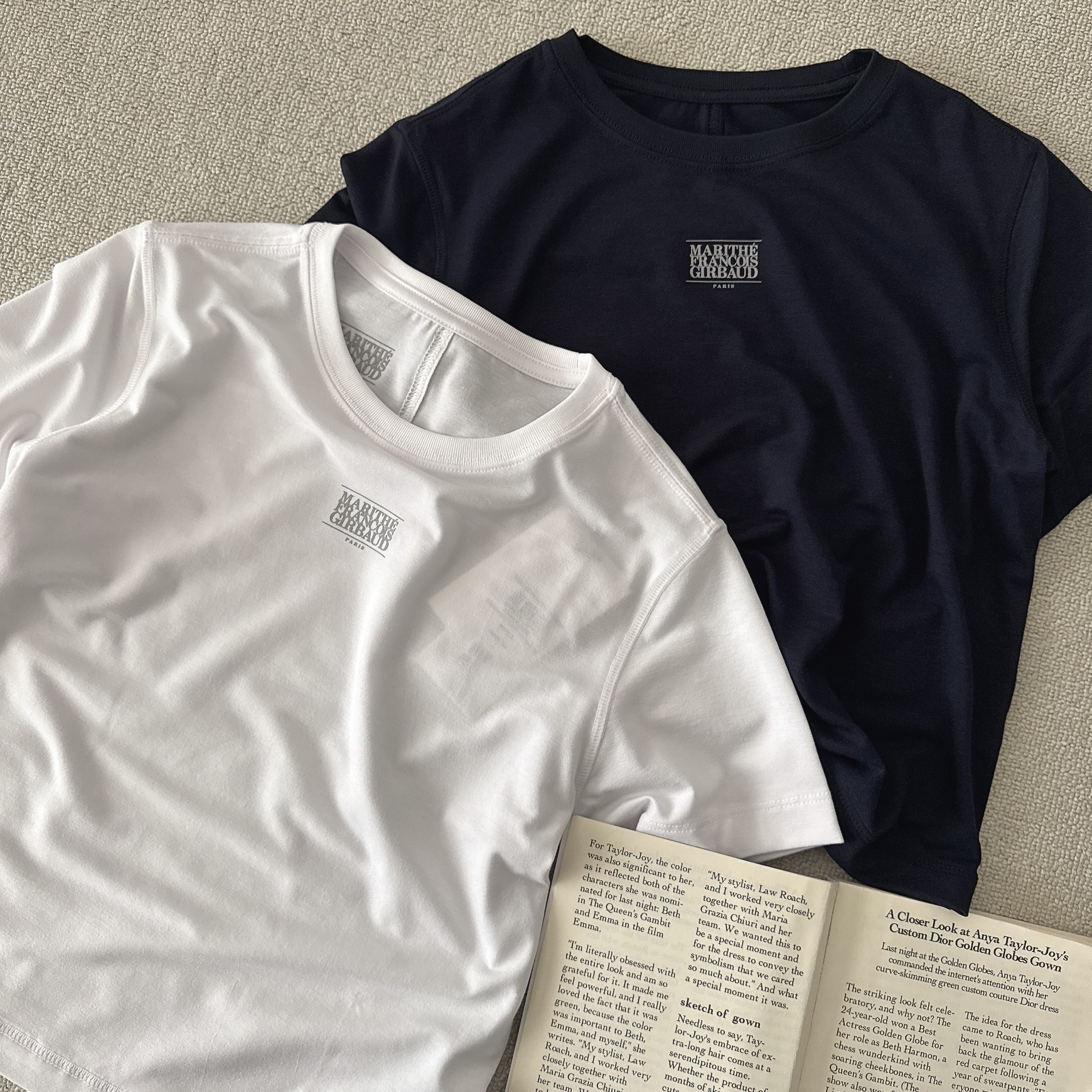 （現貨）韓牌 MARITHE MFG  SPORT 經典小logo 短版 短T MFG46UTS318