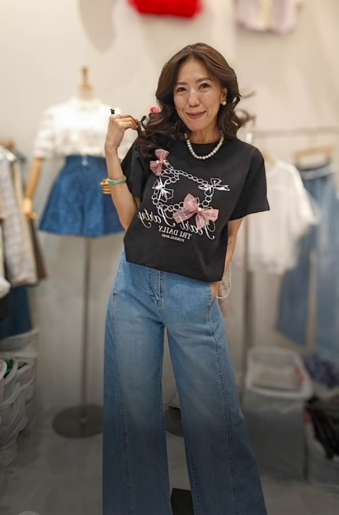 🎈K1759  ▶️牛仔長褲 (MM穿S)👉S(W:28" H:cm) M(W:30" H:cm) L(W:32" H:cm)