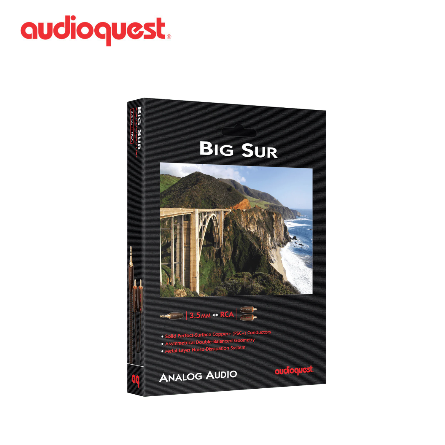 AudioQuest 大索爾 Big Sur 音頻訊號線 (3.5mm Mini > RCA)