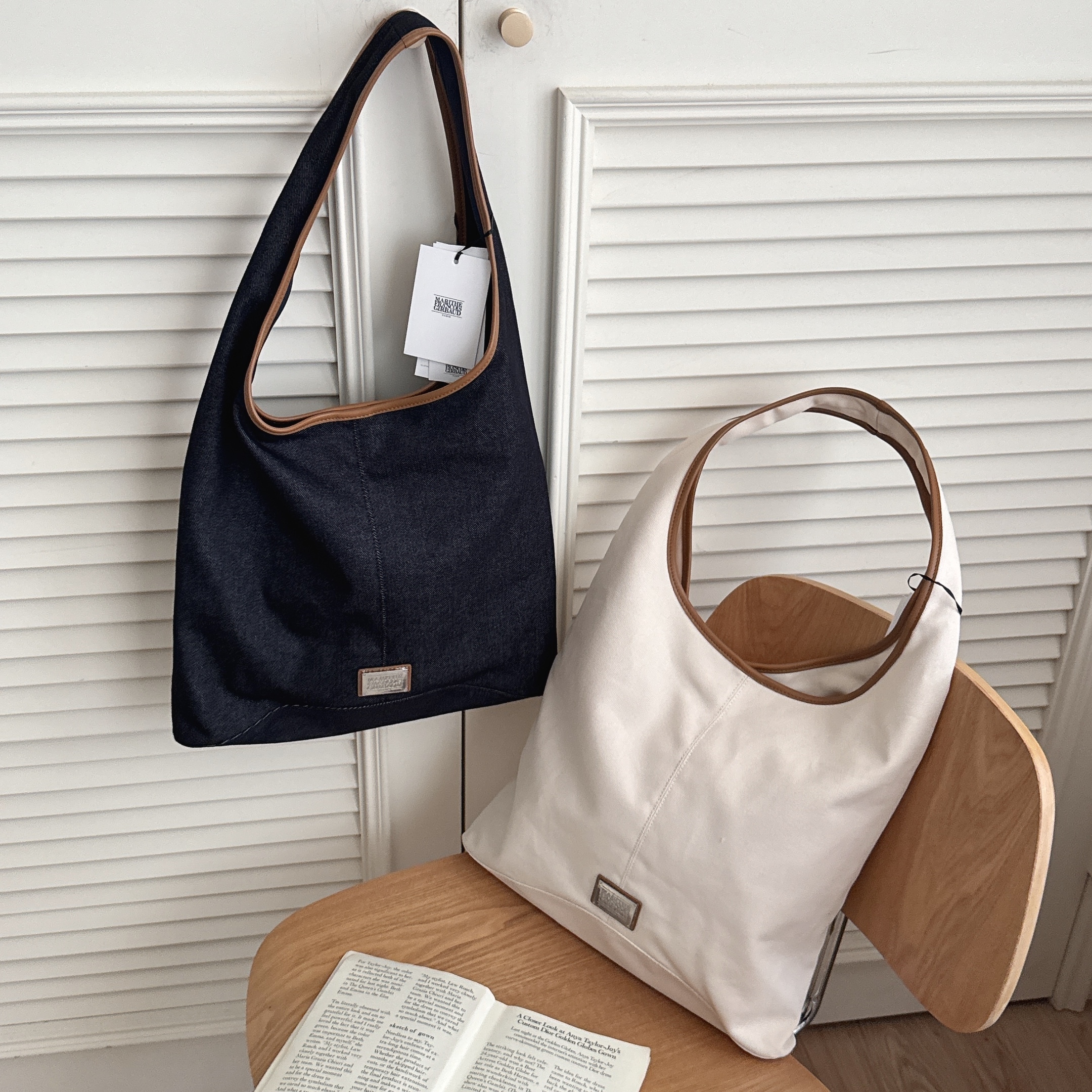 （現貨）韓牌 MARITHE MFG  金屬小標 大容量 環保袋 MFG46UBG116