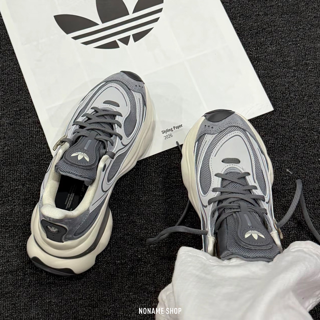 ADIDAS ORIGINALS OZVENUZ 宋雨琦同款 浮蝶鞋 增高 復古 老爹鞋 兩色 (女款)