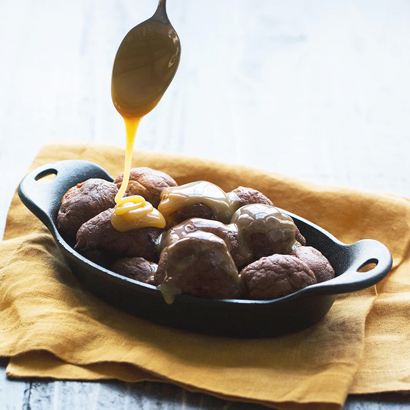 美國 LODGE 16oz 橢圓形鑄鐵焗盤 -T-HM16OS