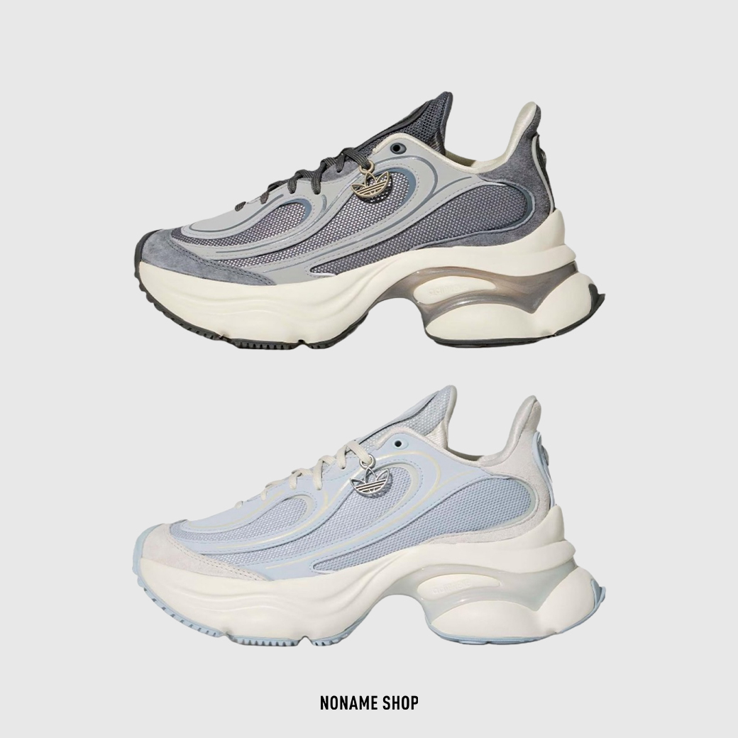 ADIDAS ORIGINALS OZVENUZ 宋雨琦同款 浮蝶鞋 增高 復古 老爹鞋 兩色 (女款)