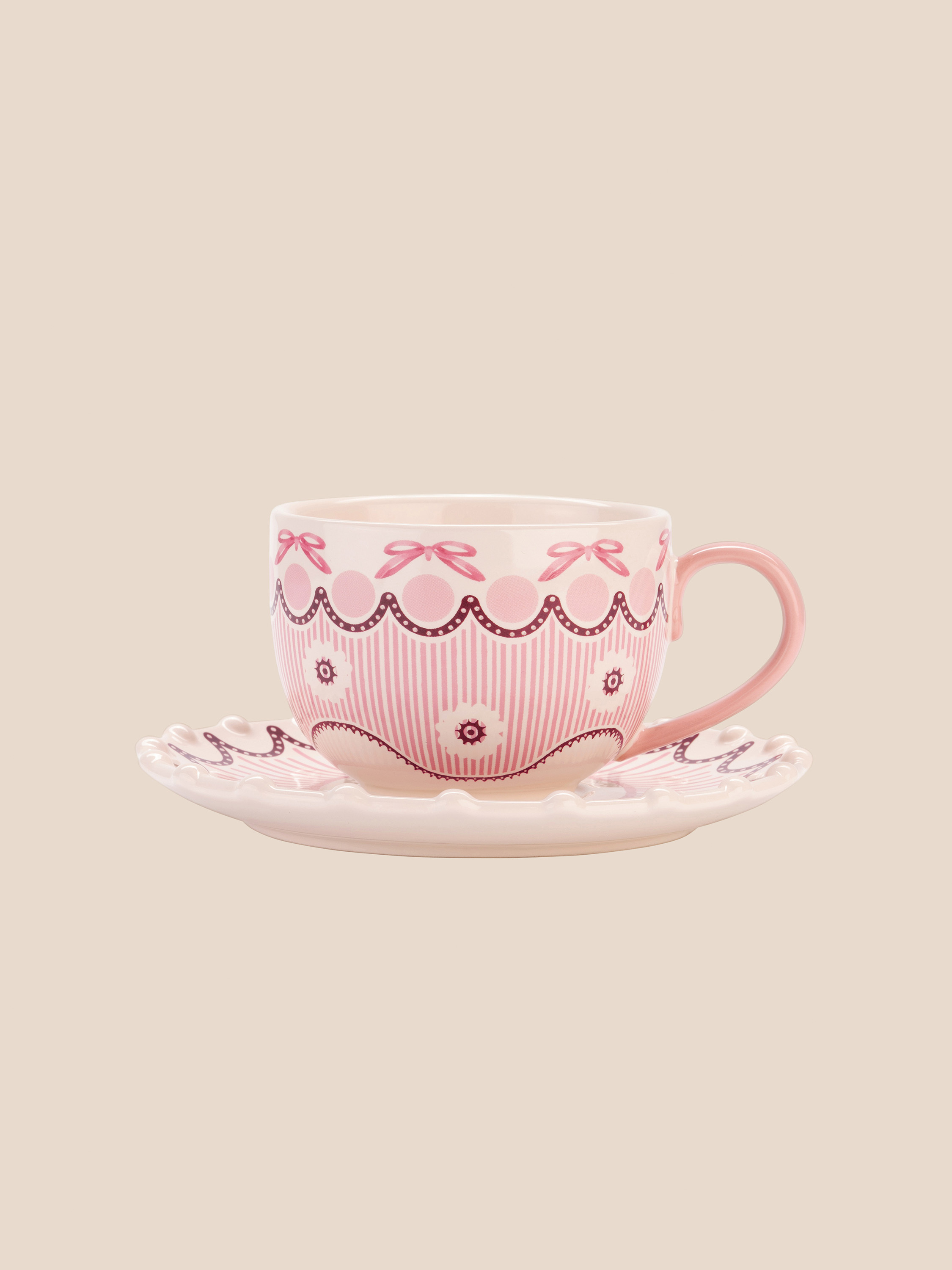 Spitalfields Silk 英式午茶杯盤組(單入)