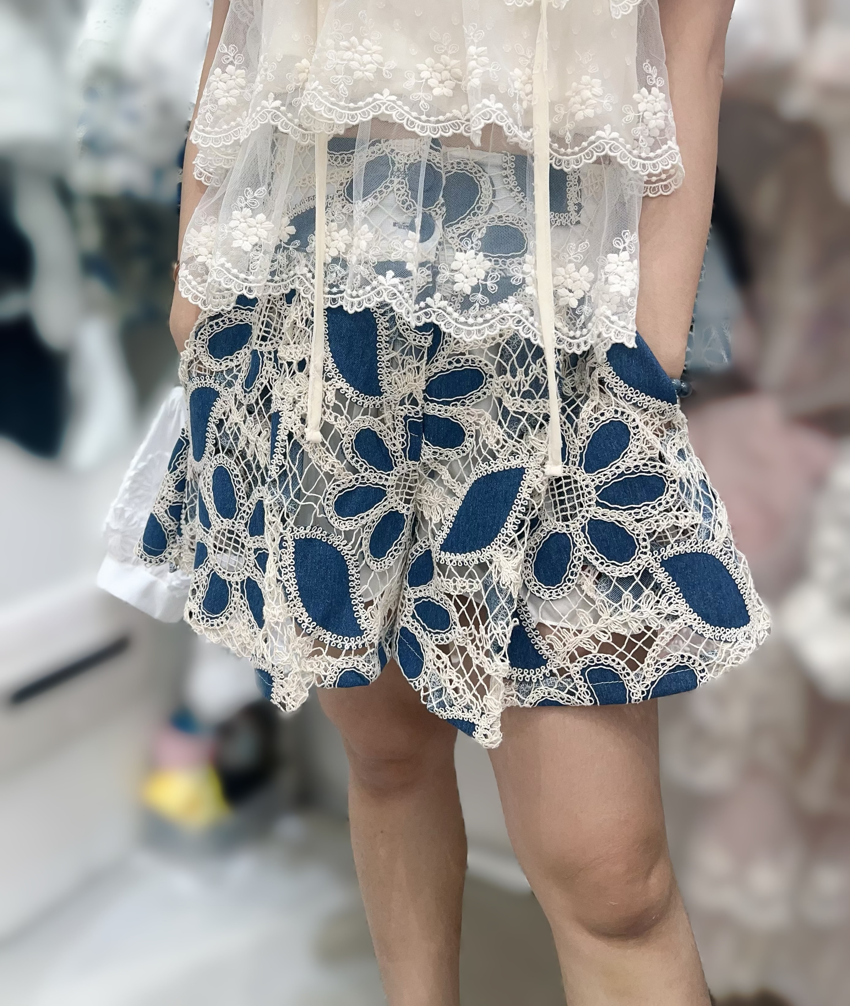 Y131    高質牛仔短褲 腰28-38   HIP48   長15 $449[一口價]