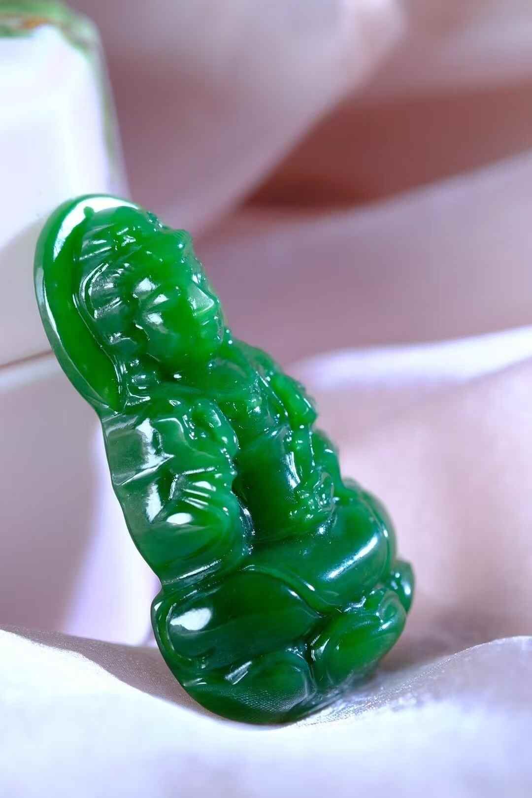 32477 和田玉觀音