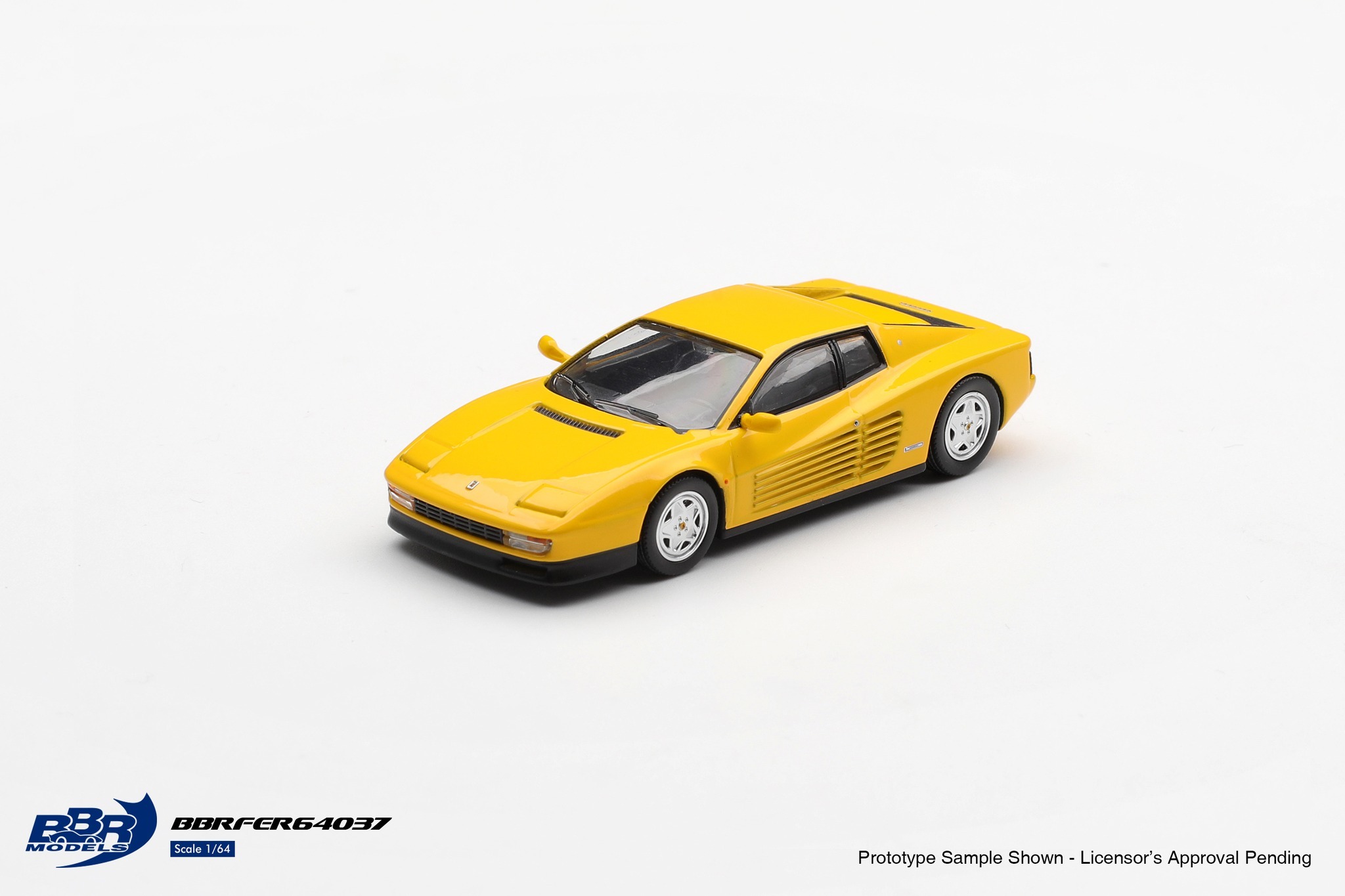 [預訂] BBR 1989 法拉利 Testarossa Giallo Modena