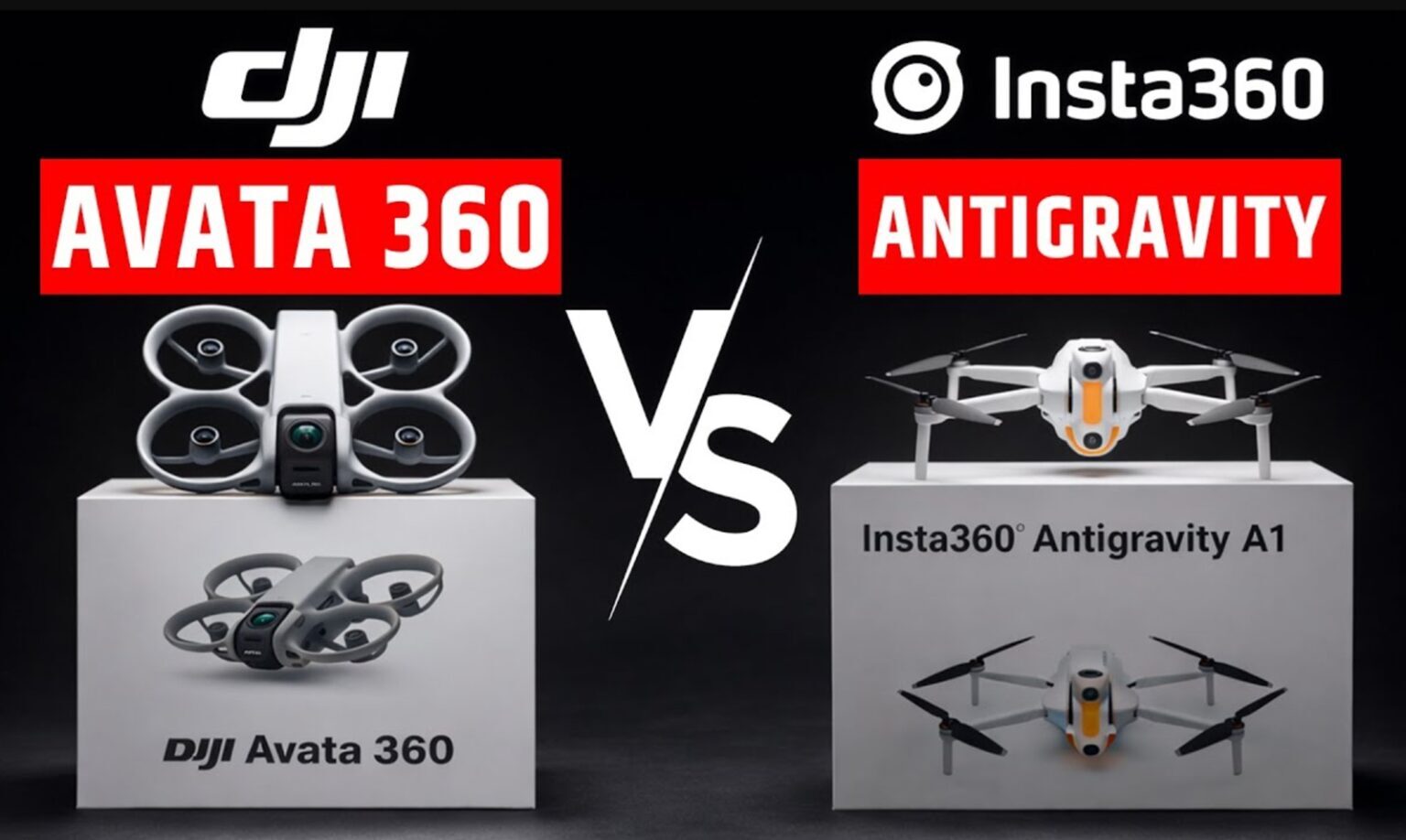 Antigravity A1 vs DJI Avata 360: Best 360° Drone for 2026? By Dave L - FirstQuadcopter