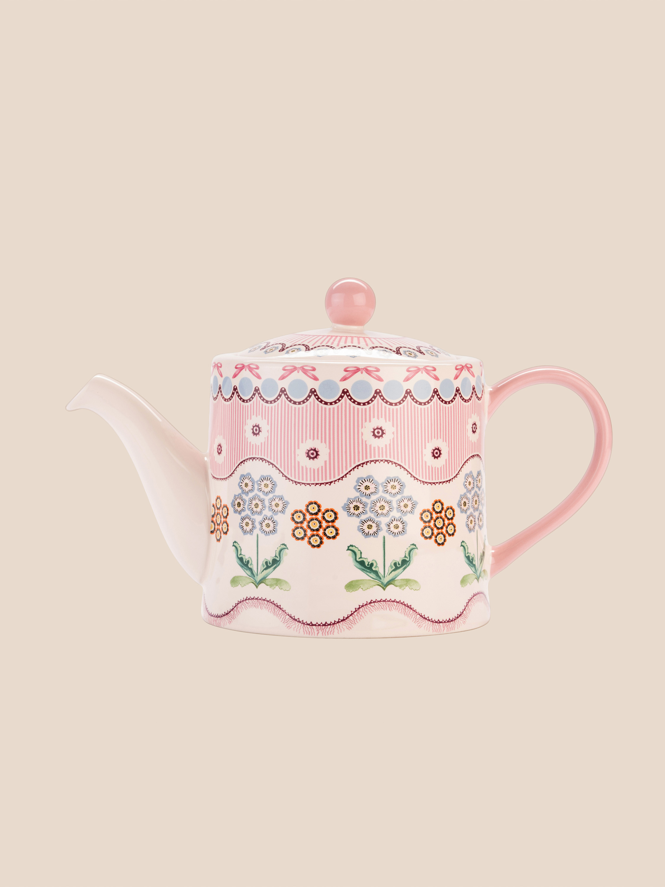 Spitalfields Silk 茶壺1L|Cath Kidston台灣官方網站