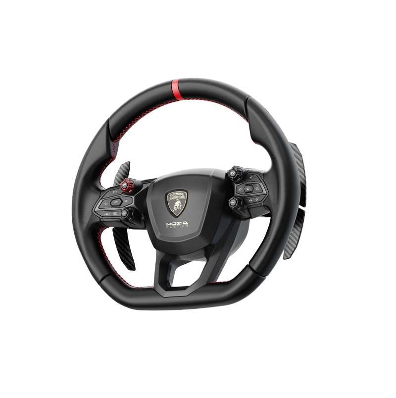 【預購】MOZA 魔爪 REVUELTO 藍寶堅尼 官方授權聯名 賽車模擬方向盤/RS096