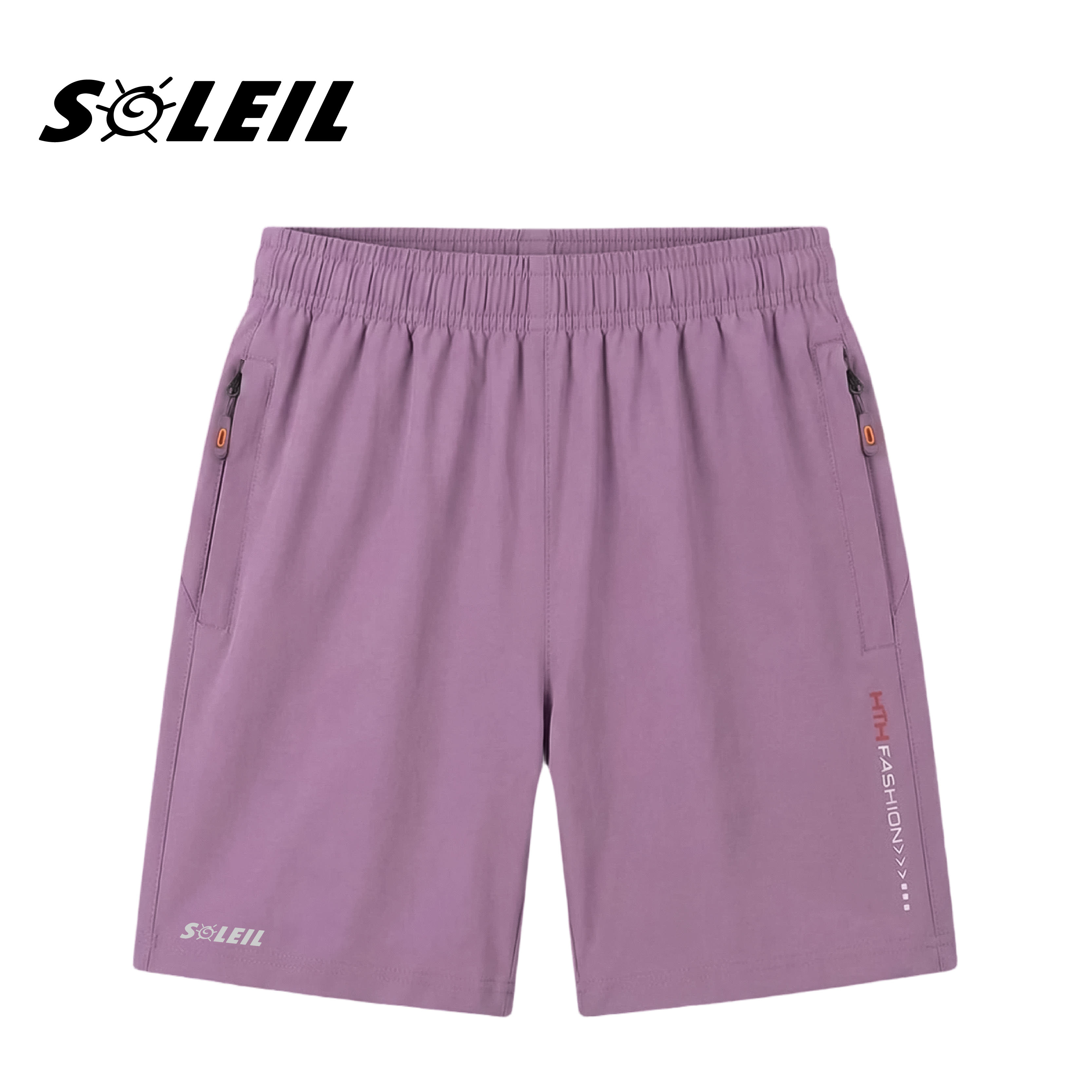 SOLEIL 舒適彈力鬆緊短褲 女款 (2色) 20SL2668B