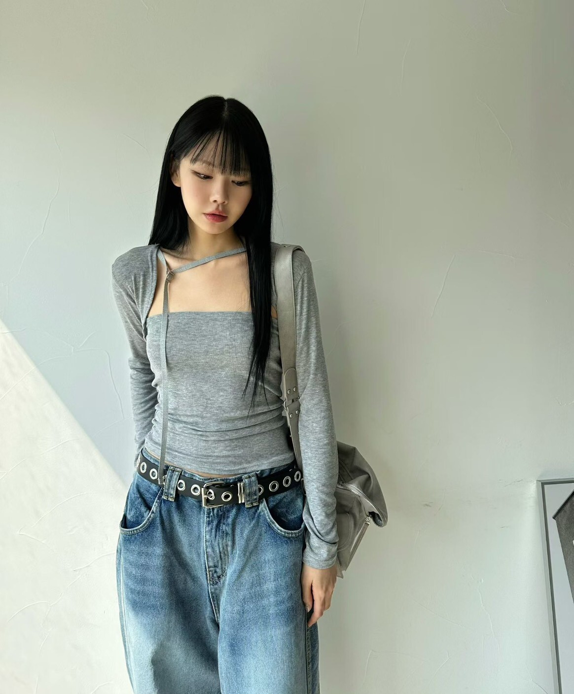 細帶短罩+背心SET