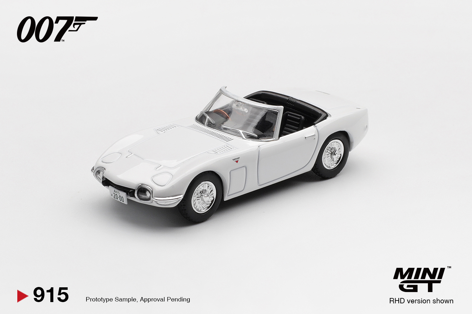 [預訂] Mini GT 豐田 2000GT Roadster《雷霆殺機》/ English Blister Packaging