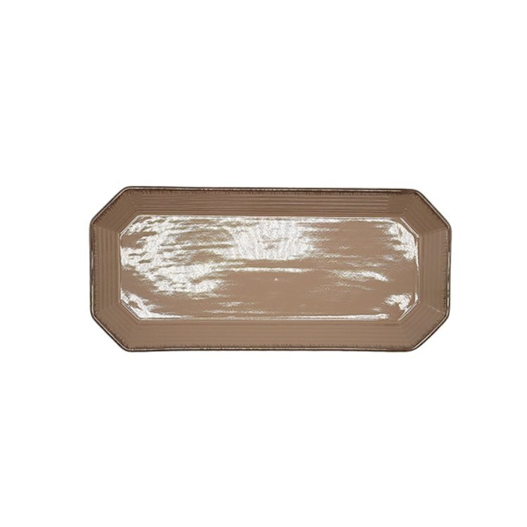 TP 餐盤/棕 29.5×13.5cm