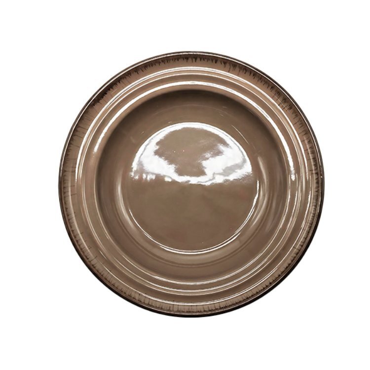 TP 深盤/棕 Ø18cm