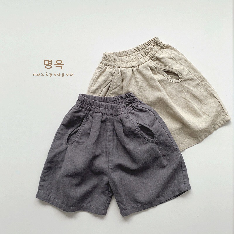 水滴收口造型口袋休閒褲ꕀꕀꕀ