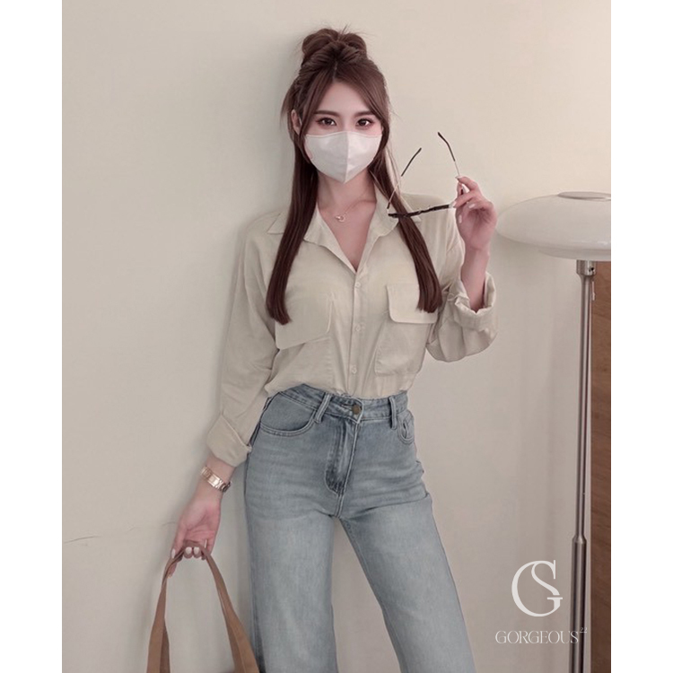 G7928 「樂大愛！輕氧襯衫」