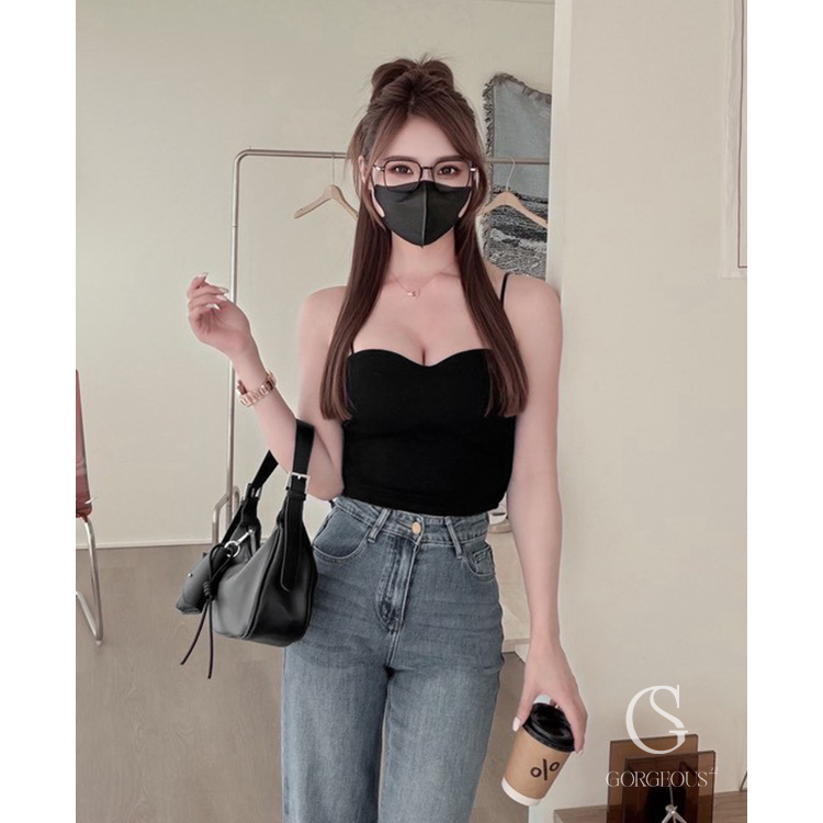 G1874 「馬甲啵啵BRA TOP辣妹背心」