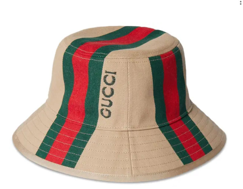 LYS01473 Gucci 男女同款織帶漁夫帽