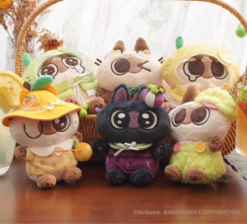 【限量販售】暹羅貓小豆泥-果味小豆泥系列-毛絨吊飾盲盒（1個，4個/套）盲盒販售 隨機出貨