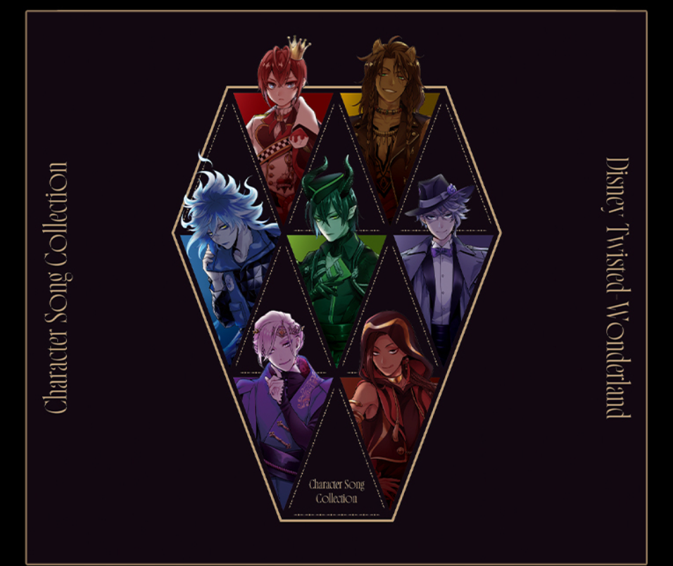 [代購][預訂] TWST Character Song Collection CD+DVD 特典版(小相卡7張SET)