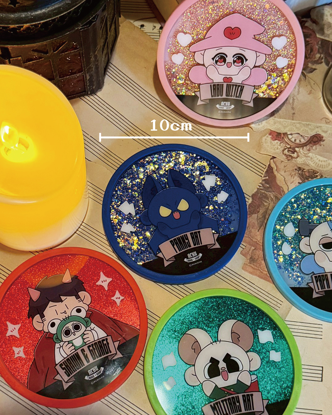 魔法雜貨鋪流沙杯墊