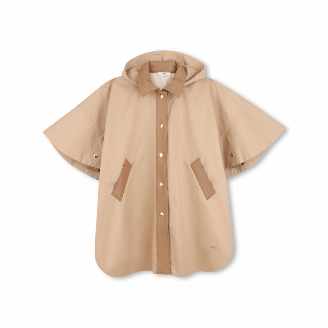 1FF0101-487 [CHLOE] Kids Jacket Beige (SS26) #C20836PL231/C20836BPL231 (C-EU-E)