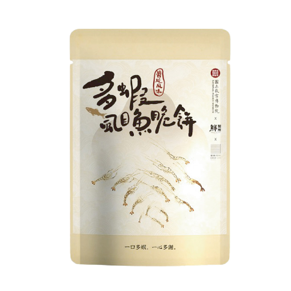 多蝦虱目魚脆餅（醬燒風味）