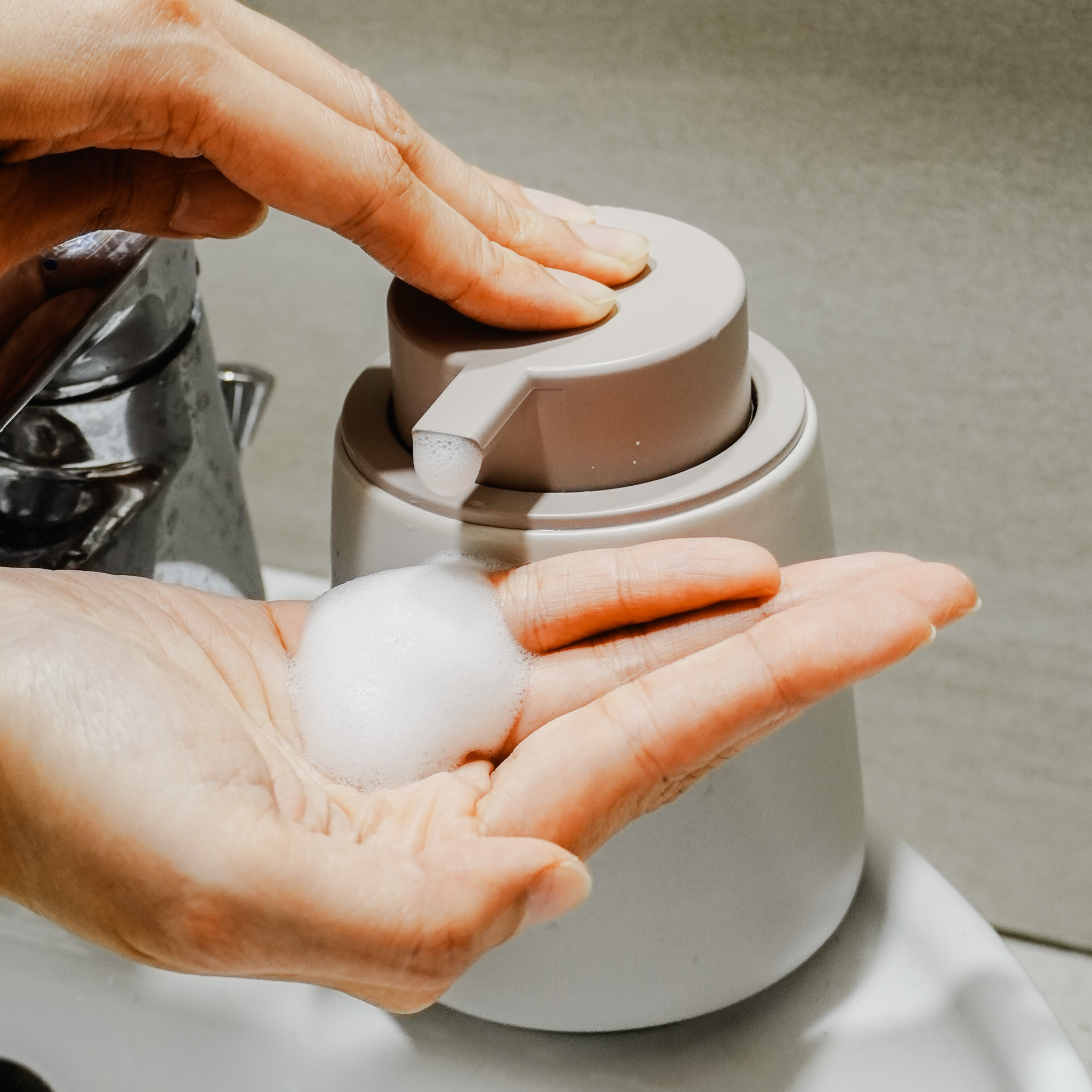 磨砂質感泡沫按壓瓶 340ml