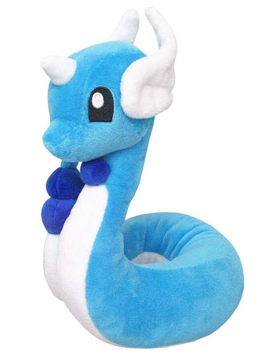 Nintendo San Ei Pokemon Plush PP139 Dragonair (Hakuryu) 034496