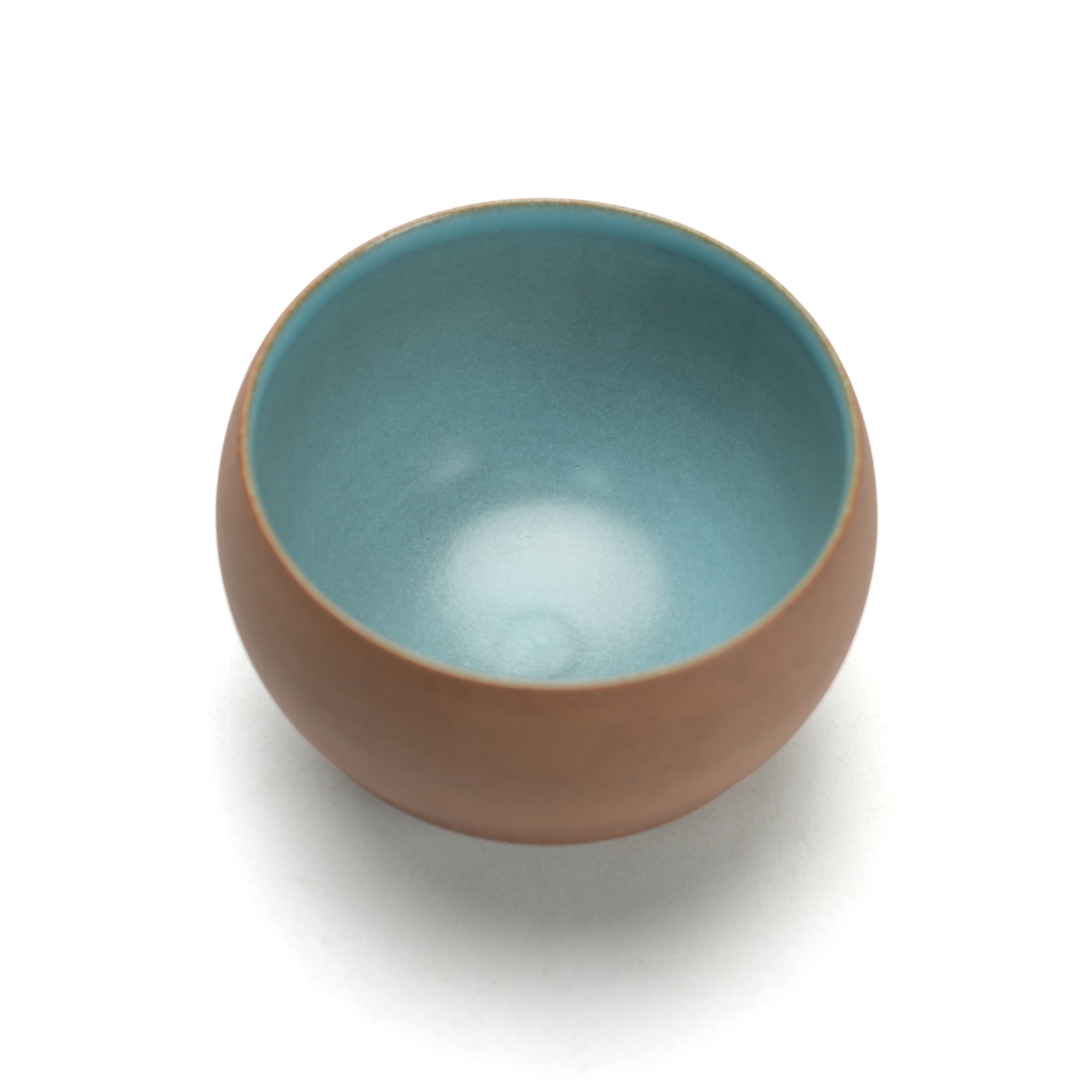 工藝商品_老岩泥抹茶大碗_內松花