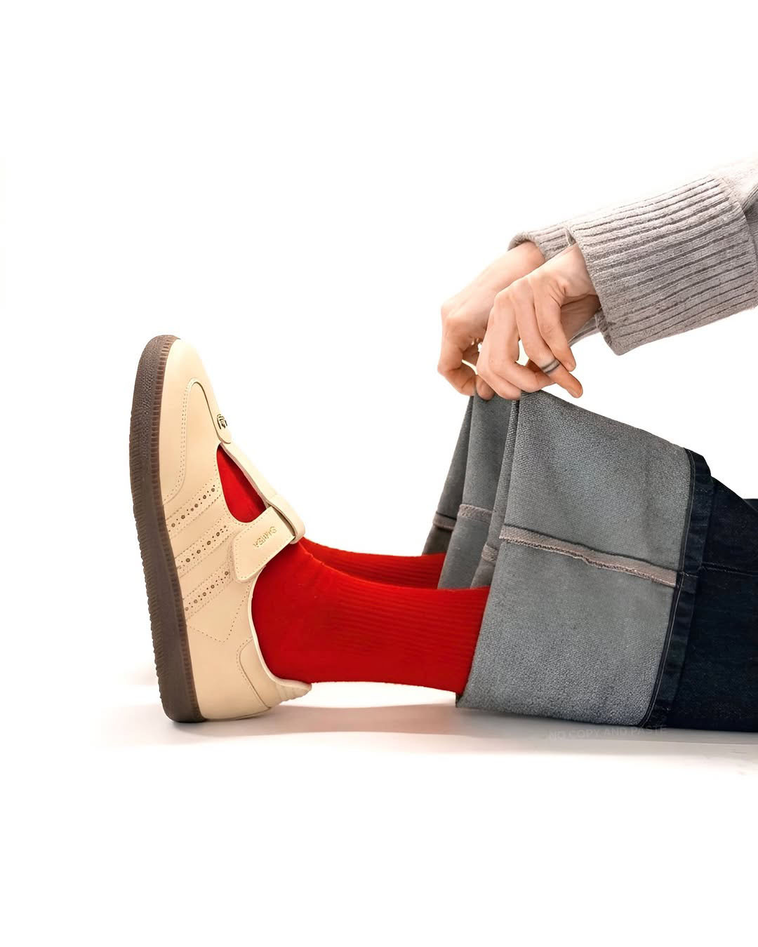 ADIDAS SAMBA JANE 牛皮系列 奶茶色 米色 瑪莉珍鞋 瑪麗珍 涼鞋 焦糖底 女鞋 KJ3969 / 預購